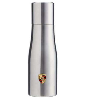 Picture of 1Ltr Silver Porsche Crest Thermal Flask