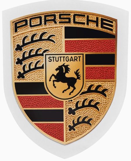 Picture of Porsche Crest Sticker - 50 x 67 mm