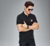 Picture of Men's Porsche Crest Polo Shirt in Black