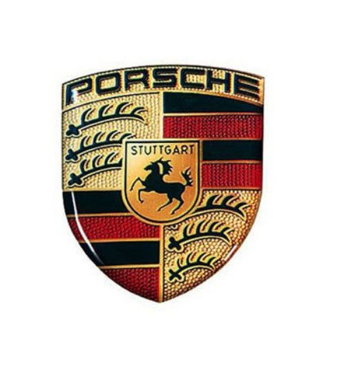 Picture of 3D Porsche Crest Sticker - 25 x 33 mm