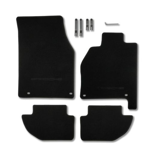 Picture of Floor Mats, Carpet, Black, 944 and 968