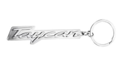 Picture of Keyring in Taycan Badge Logo, Small