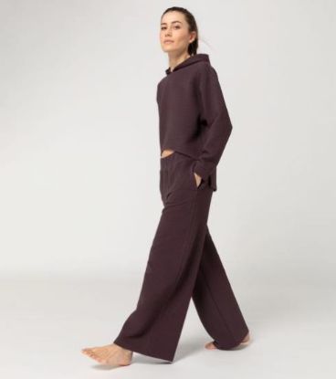 Picture of Textured HW Yoga Pants - Blackberry/Kalahari