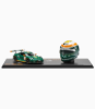 Picture of Porsche 911 RSR and Michael Fassbender Helmet 1:43 – Limited Edition
