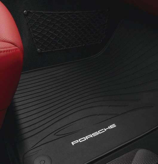 Picture of Floor Mats, All-Weather, Black, 991, 982 & 981 Boxster/Cayman