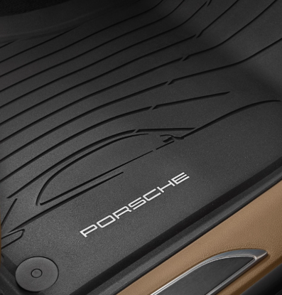 Picture of Floor Mats, All-Weather, Black, Cayenne 2011 - 2017