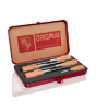 Picture of 5-Piece Wooden-Handle Screwdriver Set with Tool Box